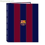 Մատանիների թղթապանակ FC Barcelona կարմիր մուգ կապույտ A4 26.5 x 33 x 4 սմ