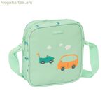 Safta Cars կանաչ ուսի պայուսակ 16 x 18 x 4 սմ