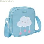 Safta Clouds կապույտ ուսի պայուսակ 16 x 18 x 4 սմ