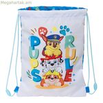 Թելերով մեջքի պայուսակ The Paw Patrol Pups-ի համար, կապույտ, չափսերը՝ 26 x 34 x 1 սմ