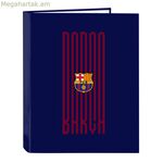 Մատանի ամրակ FC Barcelona 24/25 Maroon Navy Blue A4 26,5 x 33 x 4 սմ