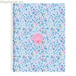 Նոթատետր Vicky Martín Berrocal Paraíso Blue Pink A4 120 թերթ