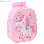 Մանկական պայուսակ Safta Pink 27 x 33 x 10 սմ 3D