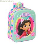 Մանկական պայուսակ Գաբբիի տիկնիկային տնակ բազմագույն 22 x 27 x 10 սմ 3D