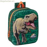 Մանկական պայուսակ՝ «Ջուրասիկ աշխարհ» մուգ կանաչ 22 x 27 x 10 սմ 3D