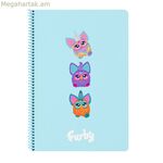 Տետր Furby երկնագույն A4 80 թերթ