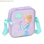 Ուսի պայուսակ «Սառցե ոգի»՝ յասամանագույն 16 x 18 x 4 սմ