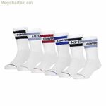 Գուլպաներ Converse Wordmark Crew White (5-7 տարեկան)