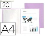 Փաստաթղթերի պահոց Liderpapel EC69 մանուշակագույն A4