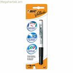 Սպիտակ գրատախտակի մարկեր Bic 1741 սև