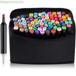 Ֆլոմաստերներ Alex Bog Luxury Multicolour 80 հատ, երկծայրով