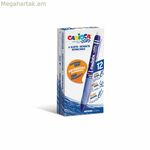 Գրիչ Carioca Oops կապույտ 0,7 մմ (12 հատ)