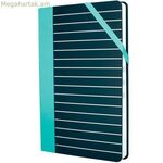 Տետր Միլան STRIPE սև-կանաչ 21 x 14,6 x 1,6 սմ