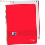 Oxford Live&Go տետր, կարմիր, A4, A4+, 80 թերթ, 5 հատ