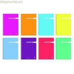 Տետր Pacsa Plastipac Բազմագույն Quarto 80 թերթ 5 հատ