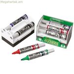 Pentel Maxiflo գրիչների հավաքածու, տախտակի ջնջիչ