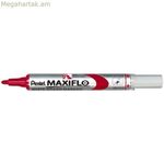 Հեղուկ կավիճ մարկեր Pentel Maxiflo MWL-5S կարմիր (12 հատ)