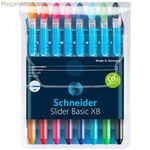 Biros Schneider Slider Basic XB 8 հատ բազմագույն հավաքածու