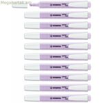 Լյումինեսցենտ մարկերների հավաքածու Stabilo Swing Cool Violet 10 հատ