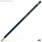 Մատիտ Faber-Castell GoldFaber 1221 B Սև վեցանկյուն B (12 հատ)