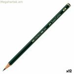 Մատիտ Faber-Castell 9000 Ecological Hexagonal 2B (12 հատ)