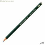 Մատիտ Faber-Castell 9000 էկոլոգիական վեցանկյուն 5H (12 հատ)