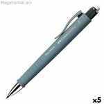 Մատիտի պահոց Faber-Castell Poly Matic մոխրագույն 0,7 մմ (5 հատ)