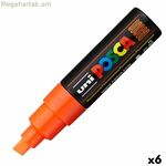 ֆլոմաստերներ POSCA PC-8K նարնջագույն, 6 հատ