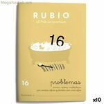 Մաթեմատիկա վարժությունների գիրք Rubio Nº 16 A5 իսպաներեն 20 թերթ (10 միավոր)