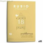 Մաթեմատիկայի վարժությունների գիրք Rubio Nº 18 A5 իսպաներեն 20 թերթ (10 միավոր)