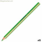 Ֆլուորեսցենտ մարկեր Staedtler Textsurfer Dry Green (12 հատ)