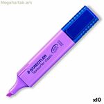 Ֆլուորեսցենտ մարկեր Staedtler Textsurfer Classic Violet Lilac 10 հատ (10 հատ)