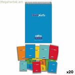 Նոթատետր Tauroplastic 1/12 80 թերթ (20 հատ)