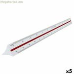 Քանոն Maped սպիտակ 30 սմ (5 հատ)