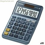 Հաշվիչ Casio MS-100EM կապույտ (10 հատ)