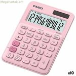 Հաշվիչ Casio MS-20UC վարդագույն 2,3 x 10,5 x 14,95 սմ (10 հատ)