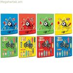 Օղակաձև թղթապանակ Mariola բազմագույն Din A4 32 x 26 x 5 սմ