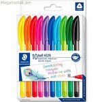 Biros Staedtler 4320 M բազմագույն 1 մմ 10 հատանոց ատամհատիկների հավաքածու