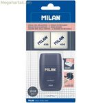 Ջնջիչի և մատիտի սրիչի հավաքածու Միլան 1918 կապույտ