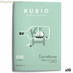 Գրելու և գեղագրության տետր Rubio Nº10 A5 իսպաներեն 20 թերթ (10 միավոր)