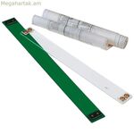 Քանոն Faibo Paralex 60 սմ թափանցիկ