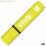 Լյումինեսցենտ մարկեր Molin Viva դեղին (10 միավոր)