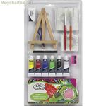 Ակրիլային ներկերի հավաքածու՝ Royal & Langnickel բազմագույն, 16 հատ