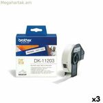 Brother DK-11203 պիտակների գլանափաթեթ 17 x 87 մմ (3 հատ)