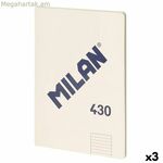 Տետր Միլան 430 Բեժ A4 48 թերթ 21 x 29,7 սմ (3 հատ)