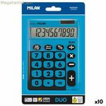 Հաշվիչ Milan TOUCH DUO Կապույտ 14,5 x 10,6 x 2,1 սմ (10 հատ)