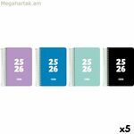 Օրագիր ENRI դեռահասների համար 1/8 12 x 18 սմ 2025-2026 (5 միավոր)