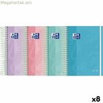 Օրագիր Oxford TOUCH 1/8 12 x 18 սմ 2025-2026 (8 հատ)