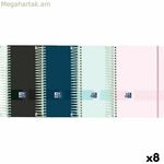 Օրագիր Oxford LIVE&GO 1/8 12 x 18 սմ 2025-2026 (8 հատ)