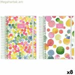 Օրագիր Oxford JOY 1/8 12 x 18 սմ 2025-2026 (8 հատ)